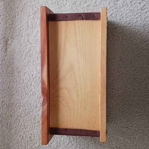 Vintage Handcrafted Small Jewelry Box/Chest - Picture 2 of 12